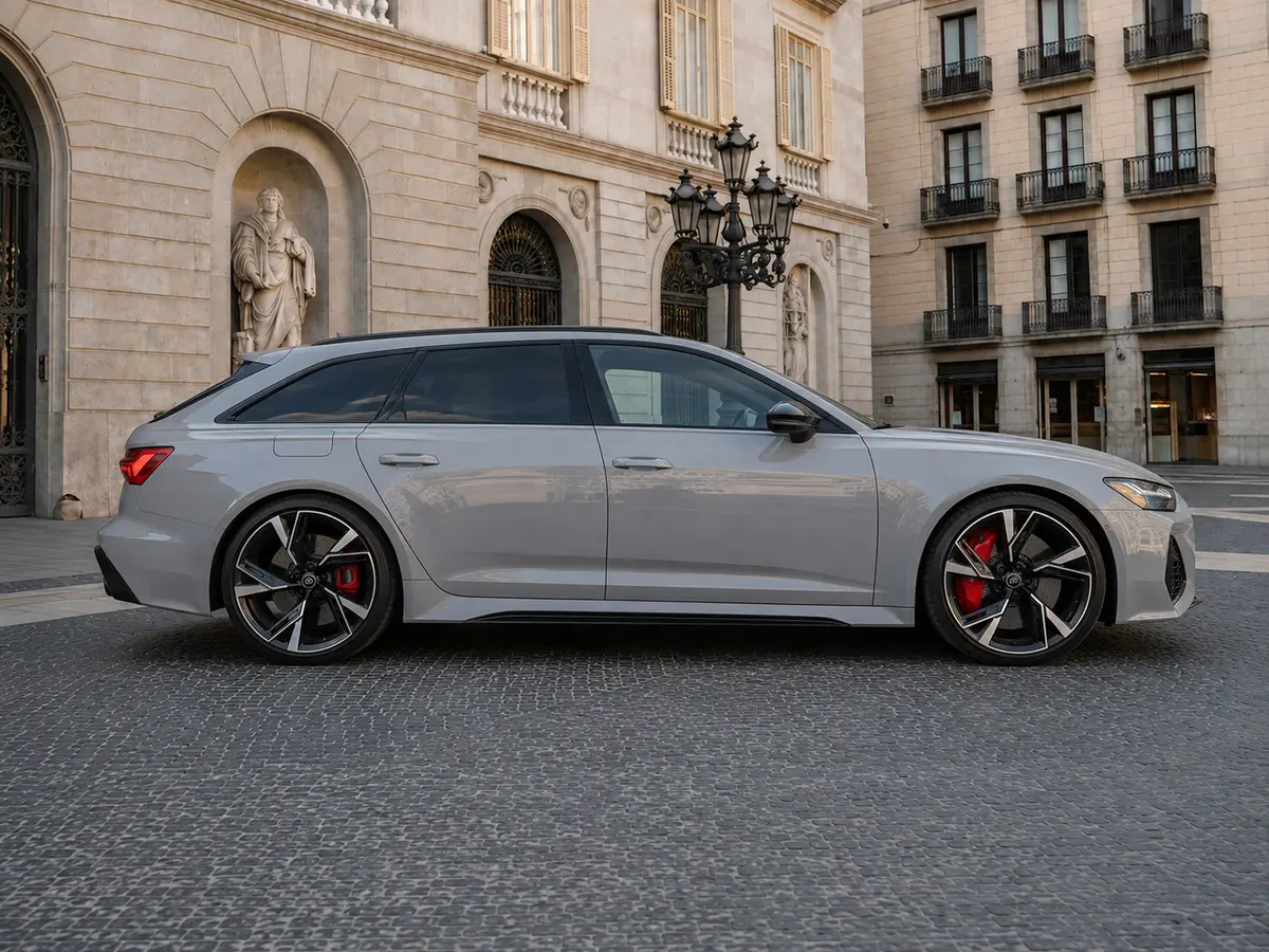 Audi RS6 Dynamic 2023, extérieur — Geneva Luxury Car Rental, Genève. Audi RS6 Dynamic à Genève La Audi RS6 Dynamic 2023 fait partie des véhicules proposés à…