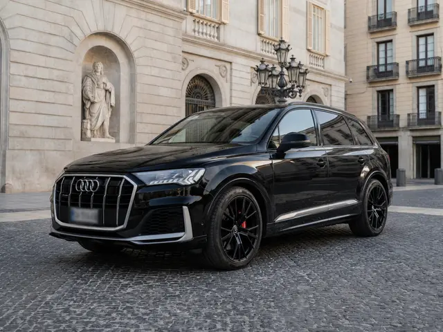 Audi SQ7 7seater 2023 — Geneva Luxury Car Rental, Genève