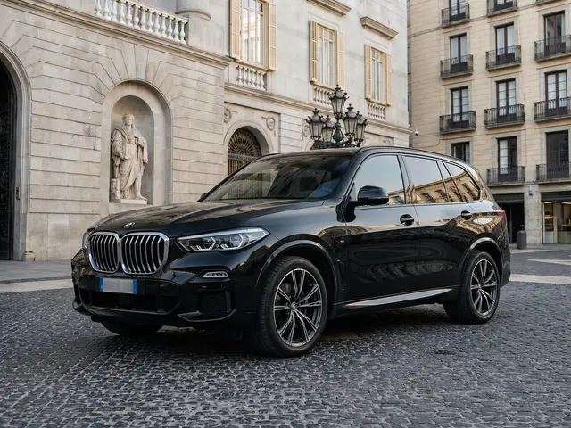 BMW X5 4.0i M 2025 — Geneva Luxury Car Rental, Genève