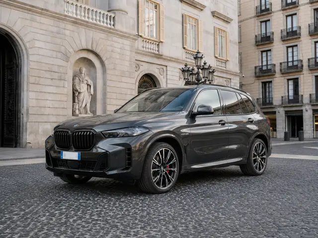 BMW X5 M-pack 30d 2025 — Geneva Luxury Car Rental, Genève