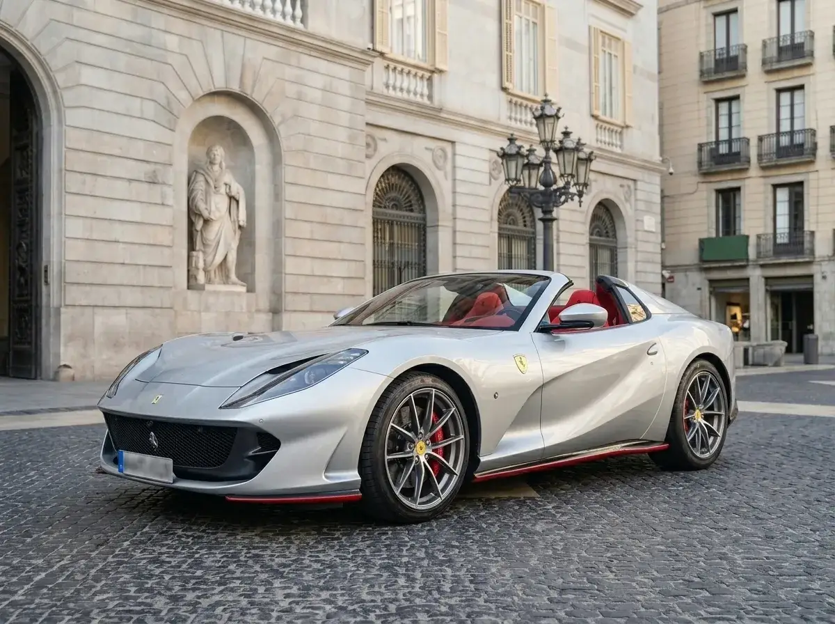 Ferrari 812 GTS 2024 — Geneva Luxury Car Rental, Genève. Ferrari 812 GTS à Genève Le Ferrari 812 GTS 2024 fait partie des modèles disponibles à la…