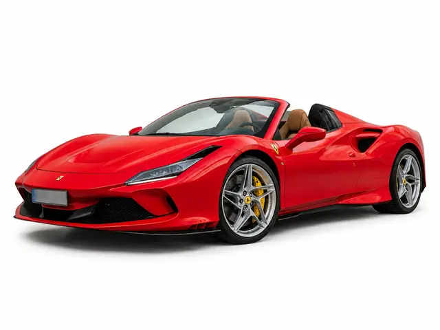 Ferrari F8 Tributo Spider Red 2023 — Geneva Luxury Car Rental, Genève