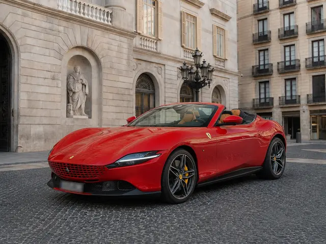 Ferrari Roma Spider 2024 — Geneva Luxury Car Rental, Genève