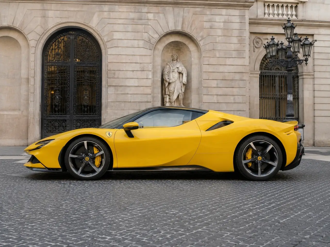 Ferrari SF90 Spider 2024, extérieur — Geneva Luxury Car Rental, Genève. Ferrari SF90 Spider à Genève La Ferrari SF90 Spider 2024 est proposée à la location à…