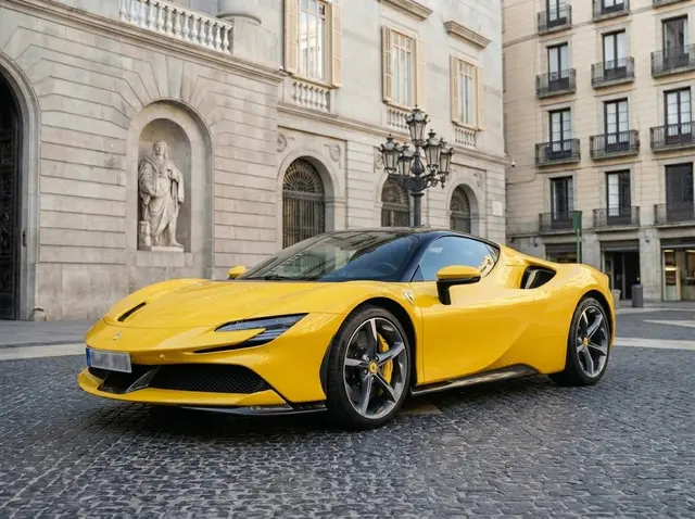 Ferrari SF90 Spider 2024 — Geneva Luxury Car Rental, Genève