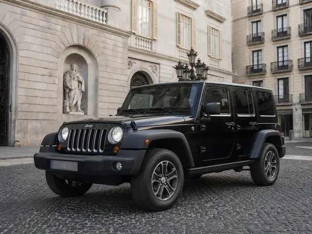 Jeep Wrangler 2025 — Geneva Luxury Car Rental, Genève