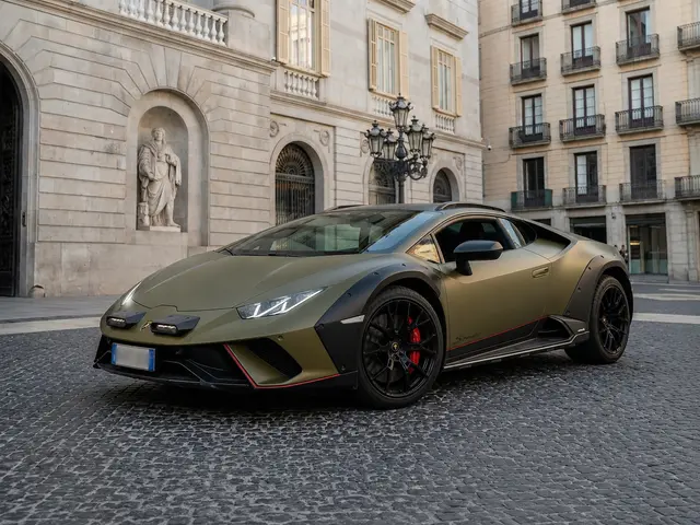 Lamborghini Huracan Sterrato 2024 — Geneva Luxury Car Rental, Genève
