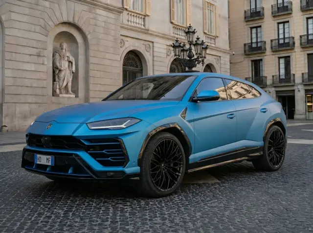 Lamborghini Urus SE 2025 — Geneva Luxury Car Rental, Genève