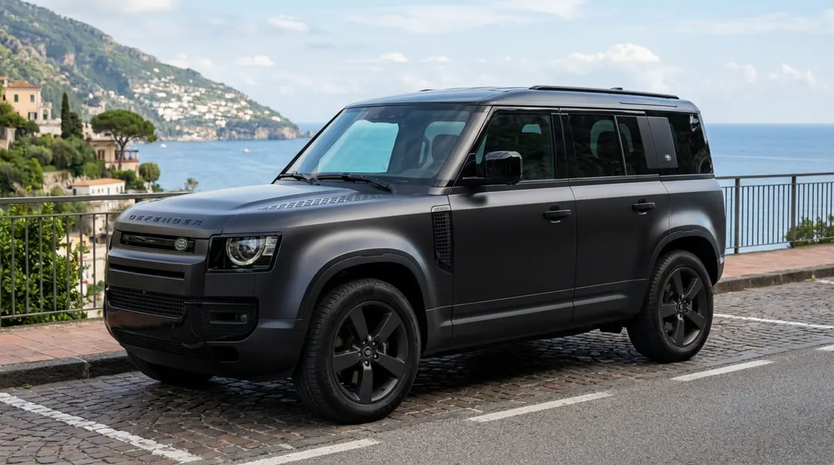 Land Rover Defender 2024 — Geneva Luxury Car Rental, Genève. Land Rover Defender à Genève Le Land Rover Defender 2024 fait partie des SUV proposés à…