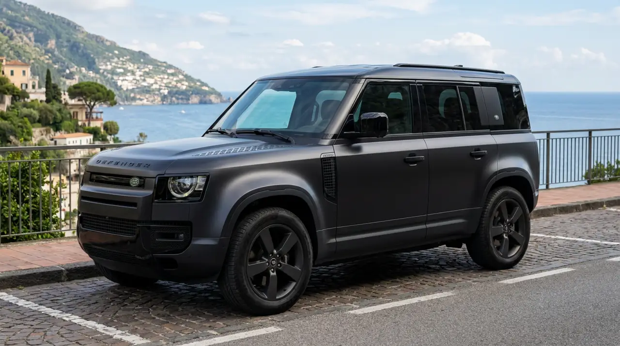 Land Rover Defender 2024 — Geneva Luxury Car Rental, Genève. Land Rover Defender à Genève Le Land Rover Defender 2024 fait partie des SUV proposés à…