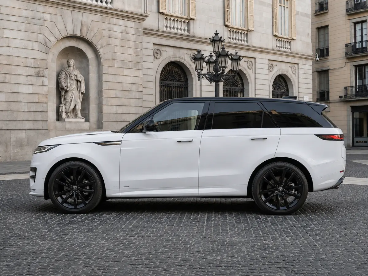 Land Rover Range Rover Sport 2025, extérieur — Geneva Luxury Car Rental, Genève. Land Rover Range Rover Sport à Genève Le Land Rover Range Rover Sport 2025 est proposé à…