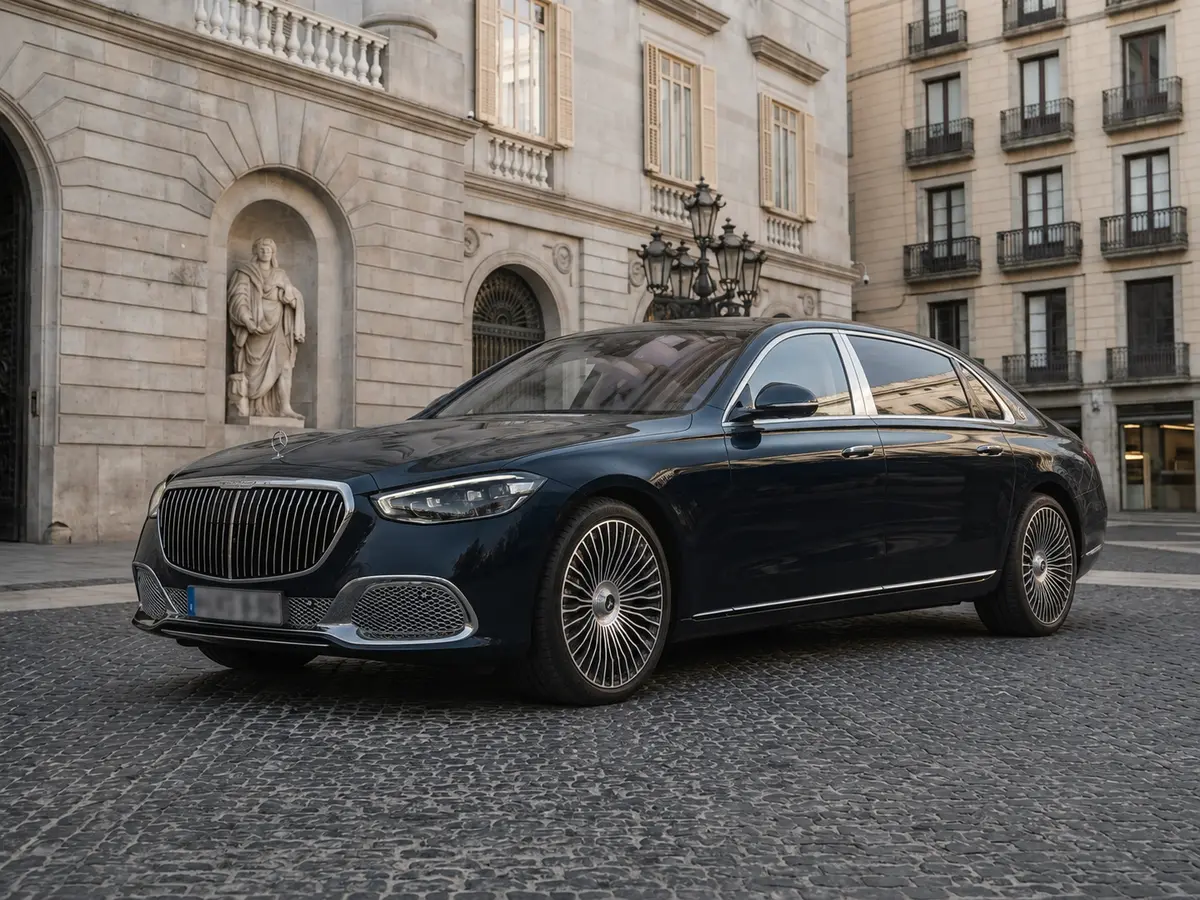 Maybach S580 2023 — Geneva Luxury Car Rental, Genève. Maybach S580 à Genève La Maybach S580 2023 fait partie des véhicules proposés à la…
