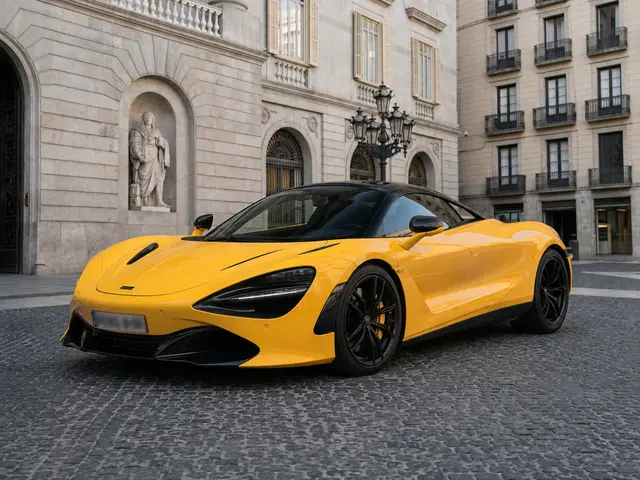 McLaren 720S Spider 2022 — Geneva Luxury Car Rental, Genève