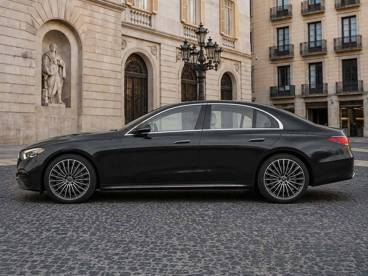 Mercedes Benz E-klasse 220d Premium Plus 2026, extérieur — Geneva Luxury Car Rental, Genève. Mercedes Benz E-klasse 220d Premium Plus à Genève La Mercedes Benz E-klasse 220d Premium…