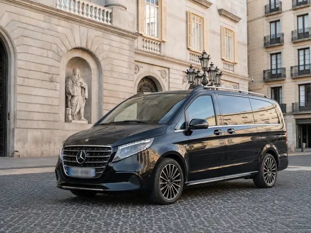 Mercedes Benz V300 4x4 XL Exclusive 7 seats 2025 — Geneva Luxury Car Rental, Genève