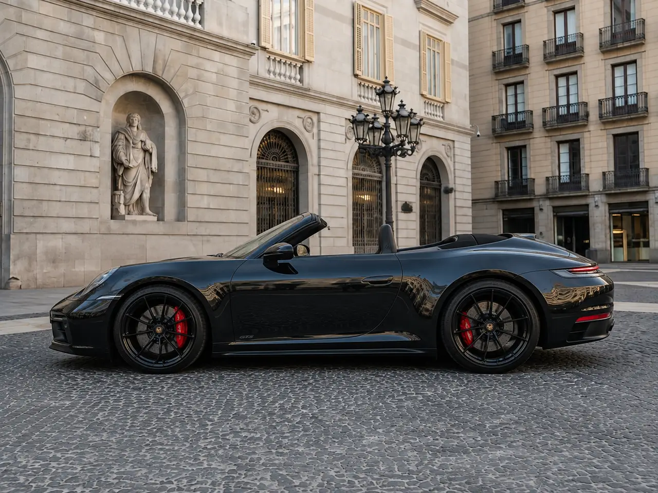 Porsche 992 Carrera 4 GTS Cabrio 2024, extérieur — Geneva Luxury Car Rental, Genève. Porsche 992 Carrera 4 GTS Cabrio à Genève Le Porsche 992 Carrera 4 GTS Cabrio 2024 est…