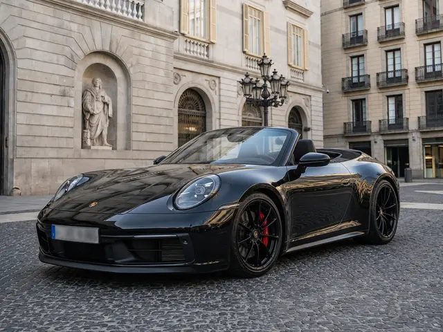 Porsche 992 Carrera 4 GTS Cabrio 2024 — Geneva Luxury Car Rental, Genève