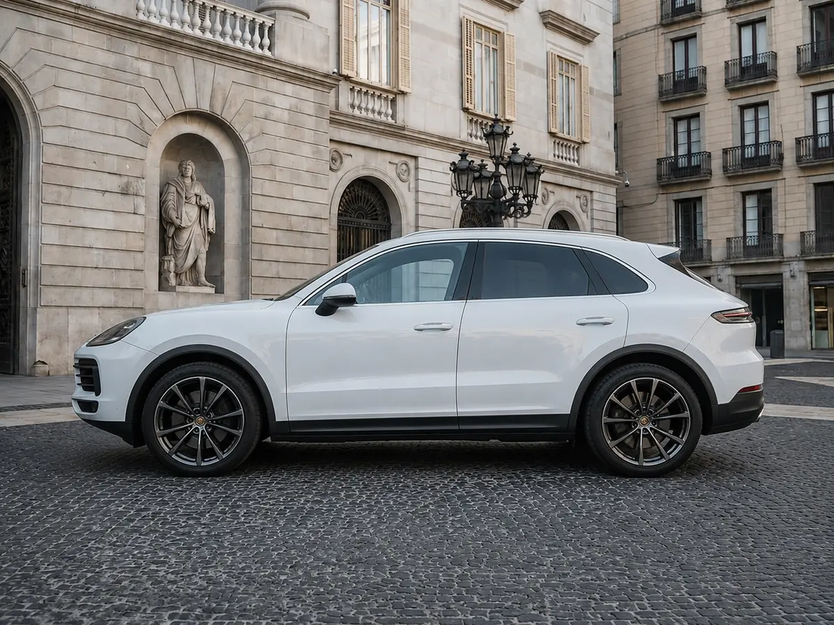 Porsche Cayenne 2025, extérieur — Geneva Luxury Car Rental, Genève. Porsche Cayenne à Genève La Porsche Cayenne 2025 est proposée à la location à Genève dans…