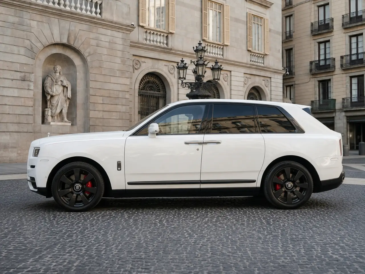 Rolls-Royce Cullinan 2022, extérieur — Geneva Luxury Car Rental, Genève. Rolls-Royce Cullinan à Genève Cette Rolls-Royce Cullinan 2022 est proposée à la location…
