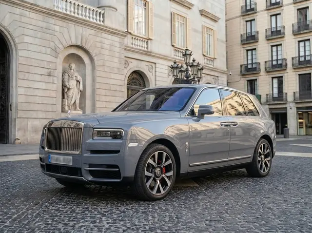 Rolls-Royce Cullinan 2025 — Geneva Luxury Car Rental, Genève