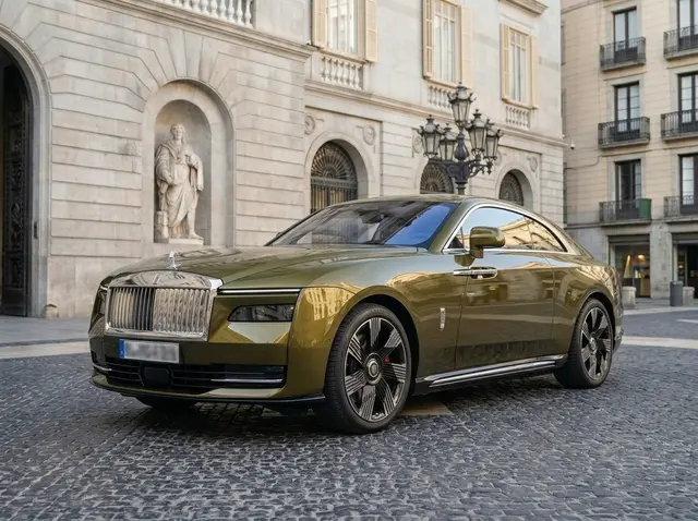 Rolls-Royce Spectre 2024 — Geneva Luxury Car Rental, Genève