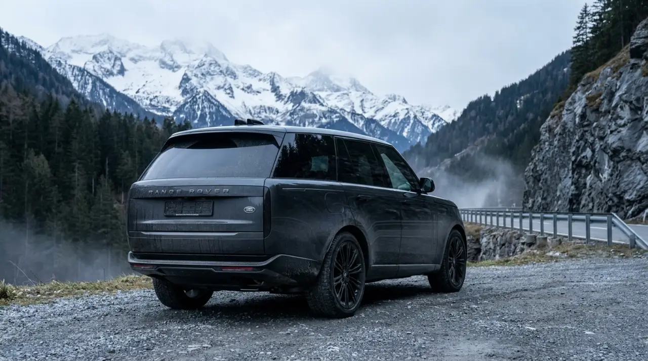 Rover Range Rover Autobiography P530 2026, vue avant — Geneva Luxury Car Rental, Genève. Rover Range Rover Autobiography P530 à Genève Le Rover Range Rover Autobiography P530…