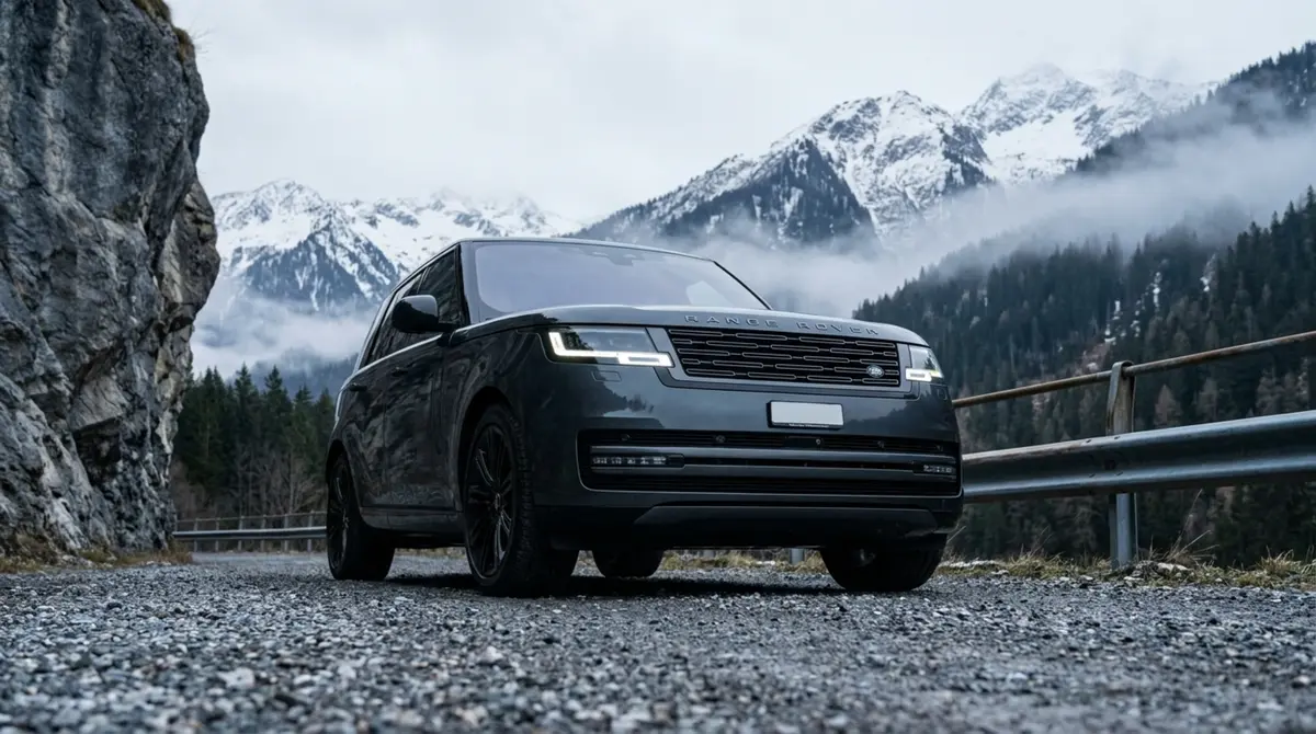 Rover Range Rover Autobiography P530 2026, vue arrière — Geneva Luxury Car Rental, Genève. Rover Range Rover Autobiography P530 à Genève Le Rover Range Rover Autobiography P530…