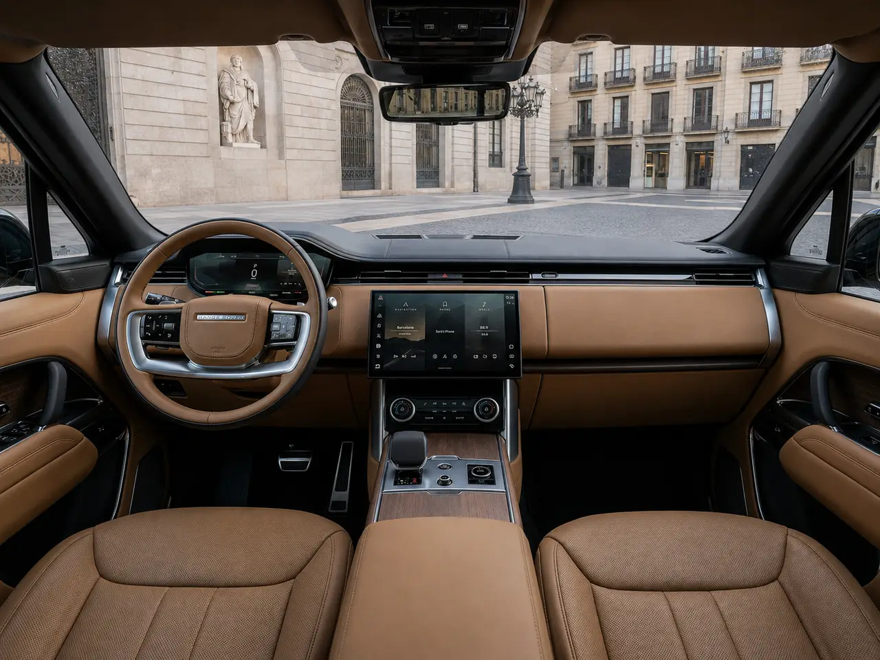 Rover Range Rover Autobiography P530 2026, intérieur — Geneva Luxury Car Rental, Genève. Rover Range Rover Autobiography P530 à Genève Le Rover Range Rover Autobiography P530…
