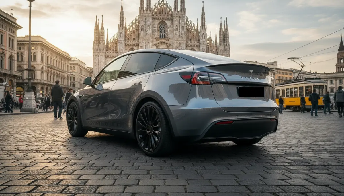 Tesla Model Y Long Range 2023, extérieur — Geneva Luxury Car Rental, Genève. Tesla Model Y Long Range à Genève La Tesla Model Y Long Range 2023 est proposée à la…