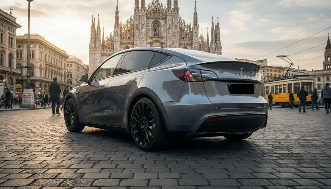 Tesla Model Y Long Range 2023, extérieur — Geneva Luxury Car Rental, Genève. Tesla Model Y Long Range à Genève La Tesla Model Y Long Range 2023 est proposée à la…