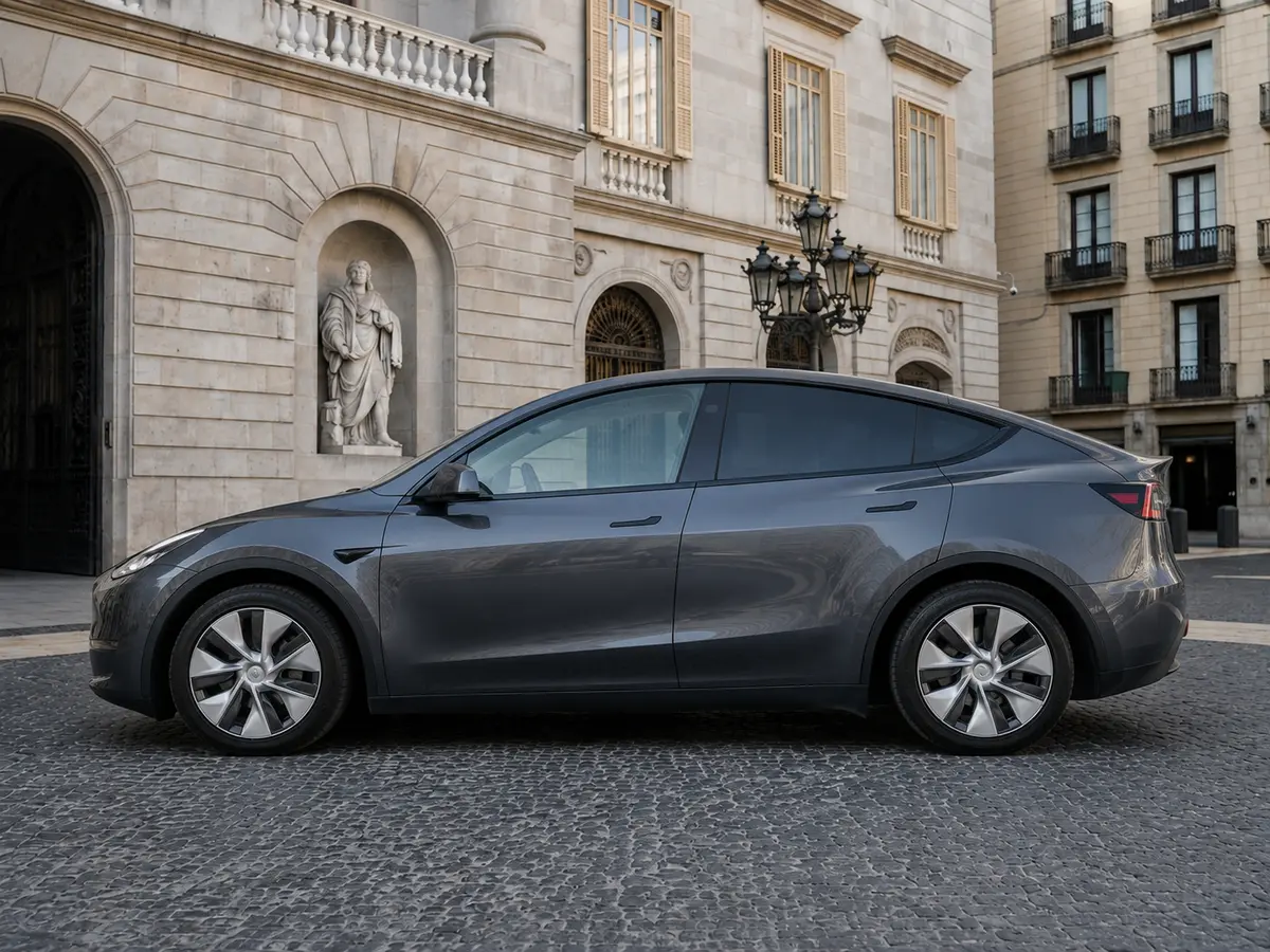 Tesla Model Y Long Range 2023, extérieur — Geneva Luxury Car Rental, Genève. Tesla Model Y Long Range à Genève La Tesla Model Y Long Range 2023 est proposée à la…