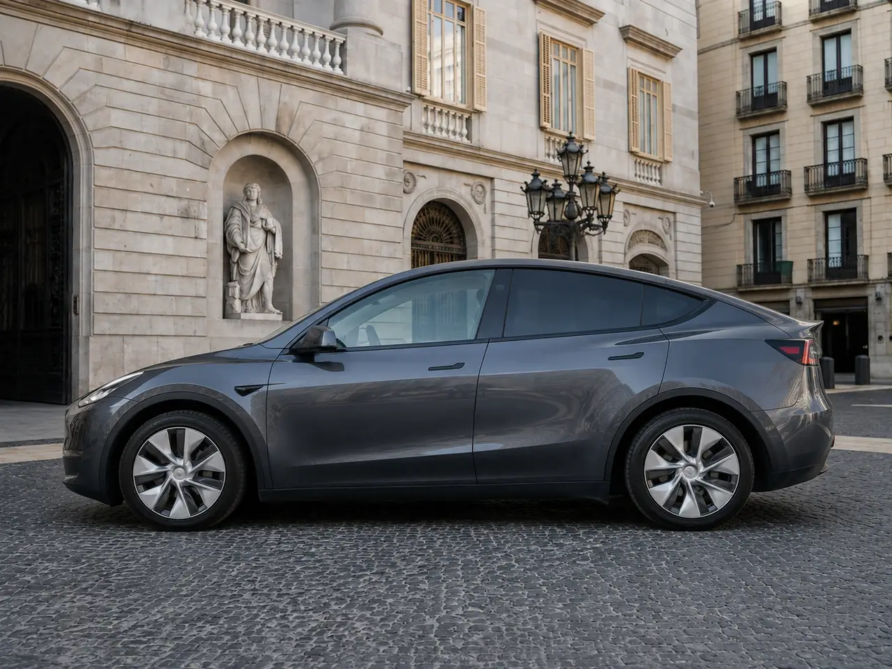 Tesla Model Y Long Range 2023, extérieur — Geneva Luxury Car Rental, Genève. Tesla Model Y Long Range à Genève La Tesla Model Y Long Range 2023 est proposée à la…