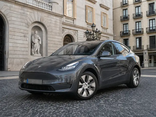 Tesla Model Y Long Range 2023 — Geneva Luxury Car Rental, Genève